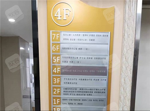 长沙中科皮肤病医院楼层展示