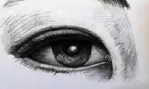 眼睛素描图片 眼睛素描图片