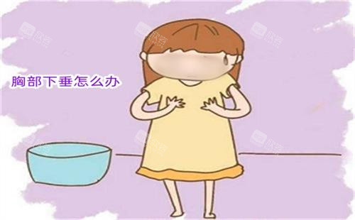 胸部下垂动画图 胸部下垂动画图