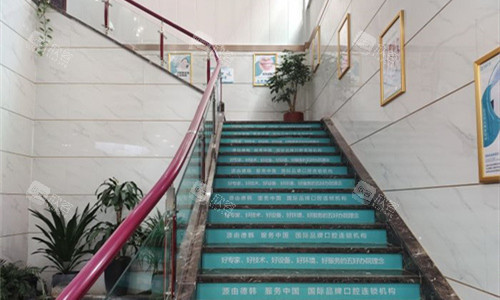 郑州德韩口腔楼梯展示图