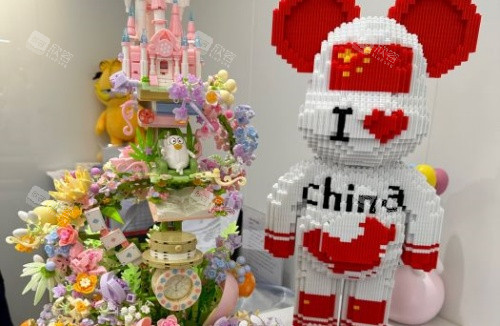 深圳蒙恩口腔前台摆件示意图