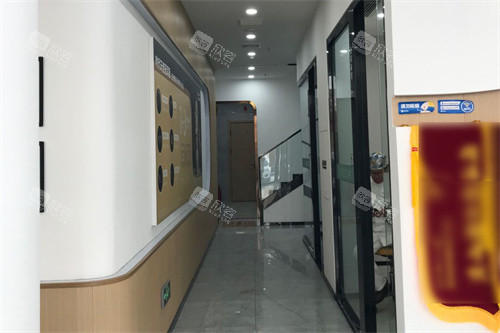塘沽美铭口腔走廊环境